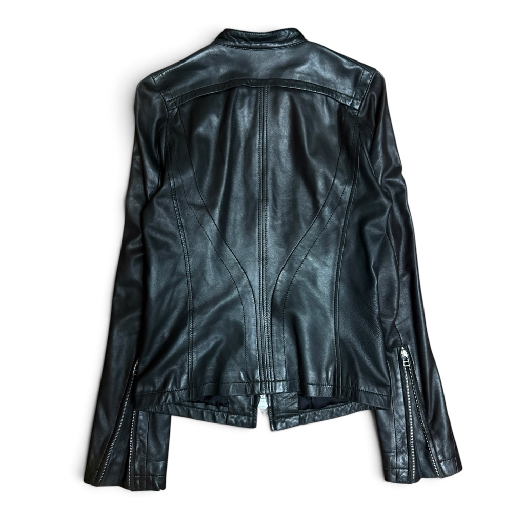 ジャケット・アウター EKAM archive single rum leather jacket EKAM archive rum leather single jacket - ARCHIVESTOCK