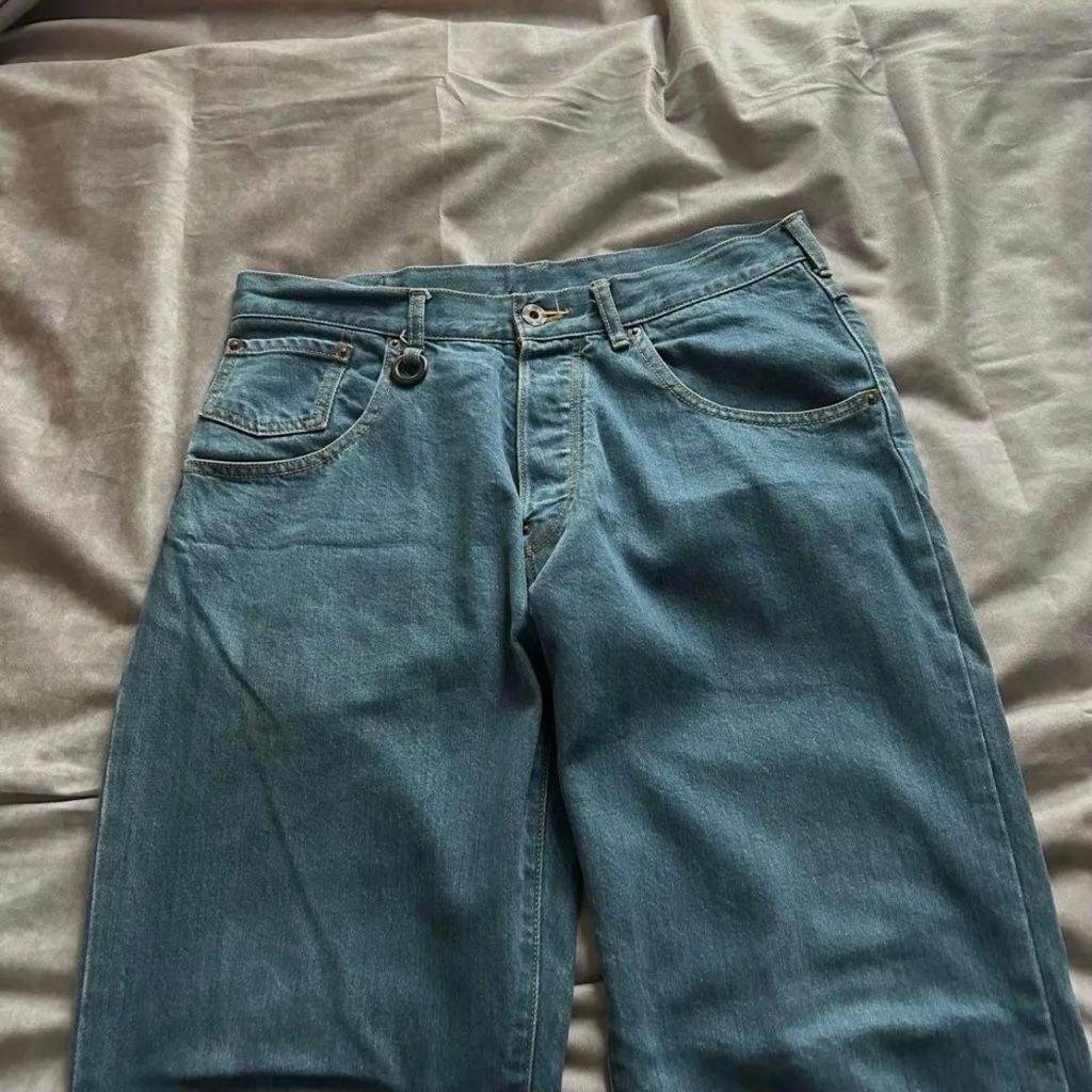 23ss Archive SOSHIOTSUKI wide flare denim - ARCHIVESTOCK
