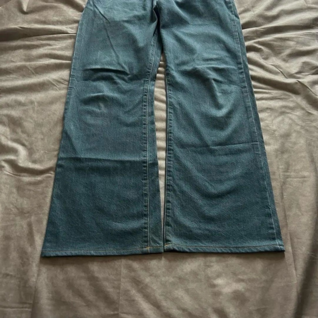 23ss Archive SOSHIOTSUKI wide flare denim - ARCHIVESTOCK