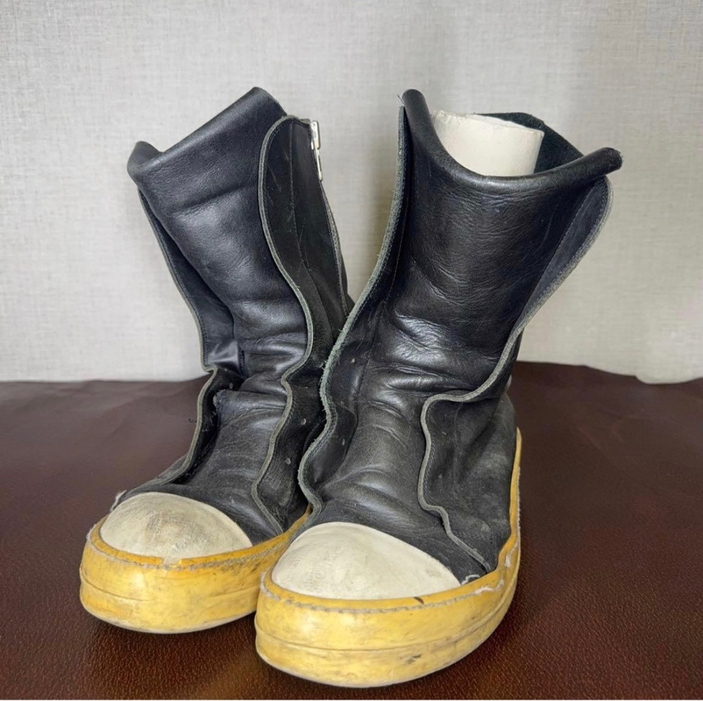生産終了 RickOwens ラモーンズハイ 激レア 生産終了 RickOwens ラモーンズハイ 激レア - ARCHIVESTOCK