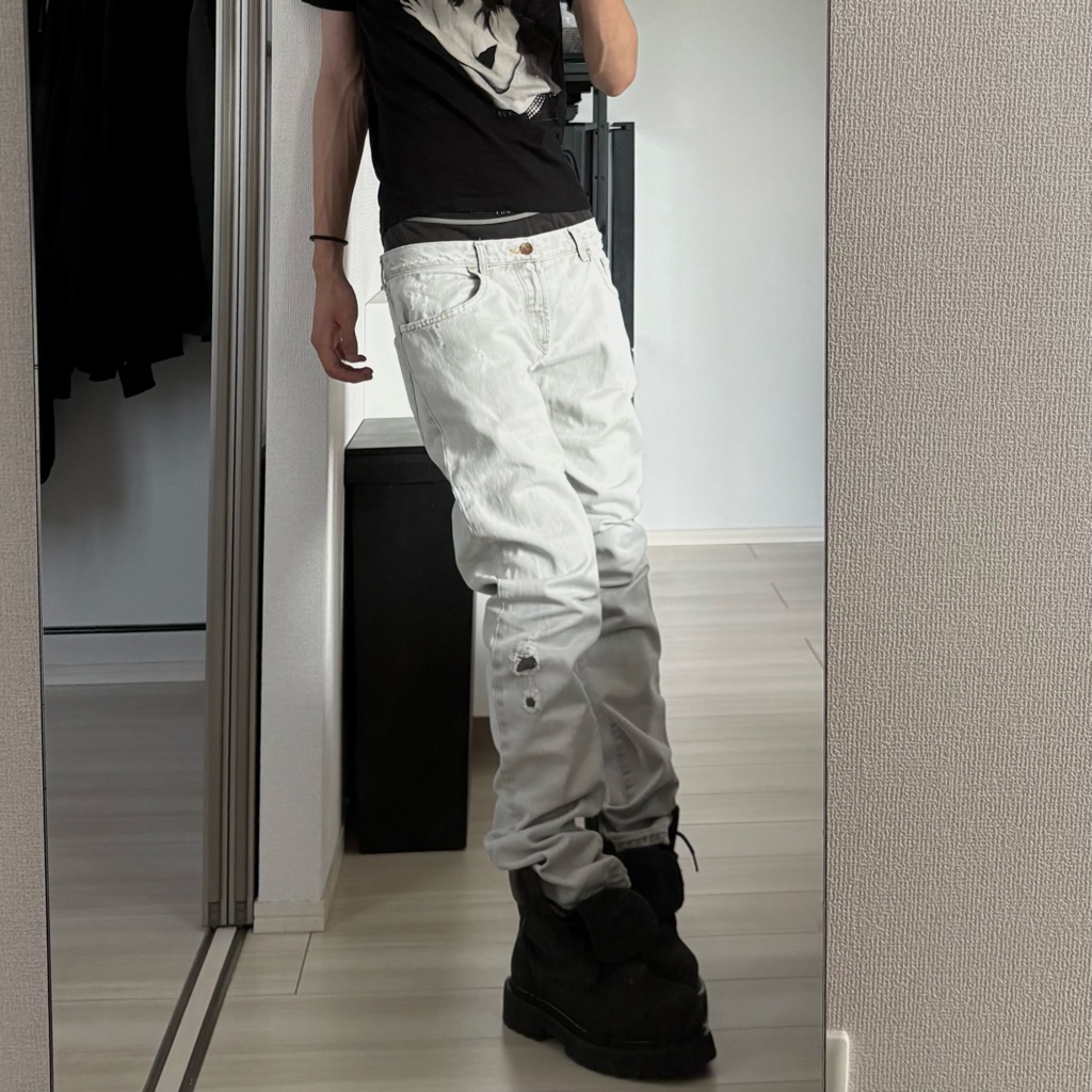 パンツ dolce&gabbana 14gold damage denim pants dolce&gabbana 14gold damage denim pants - ARCHIVESTOCK