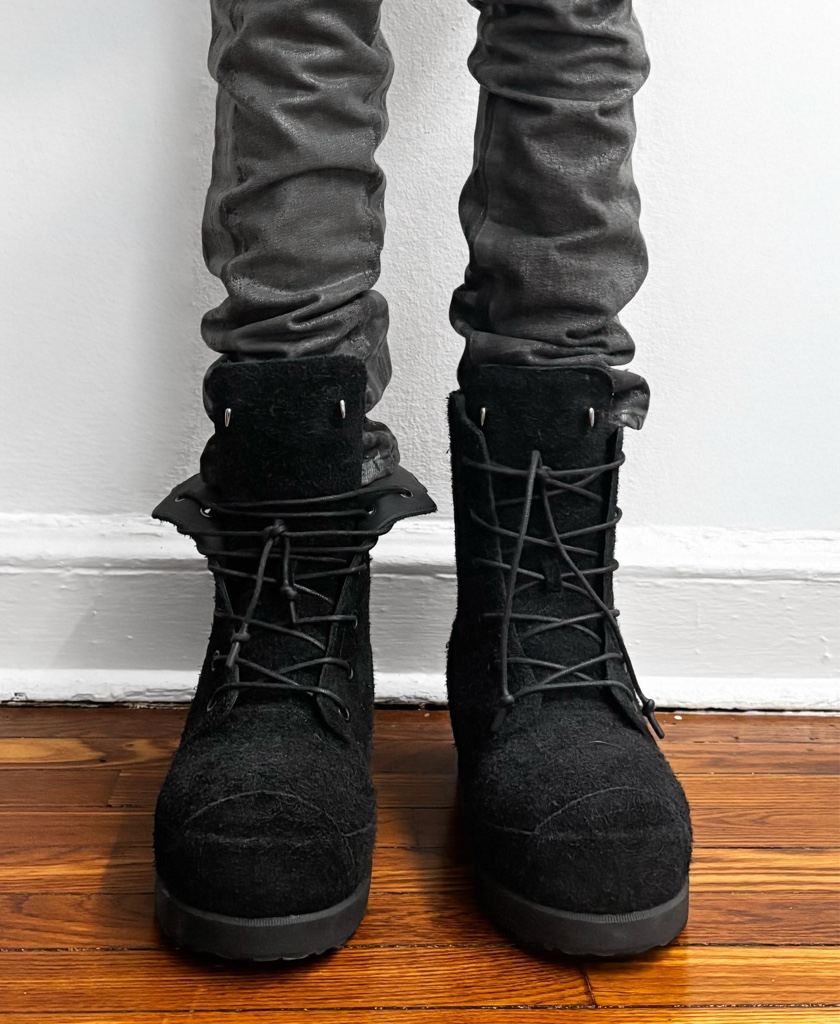 bazo1199 CANNNONE Mickey Boot pour Homme - Kiwi Noir - ARCHIVESTOCK