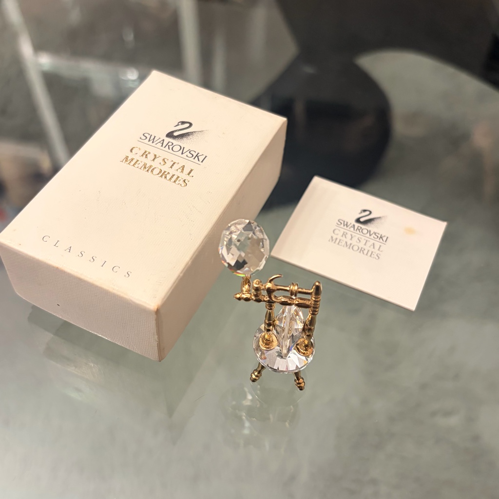 SWAROVSKI 天秤 置物 箱付き クリスタル ゴールド カテゴリー 【公式通販】