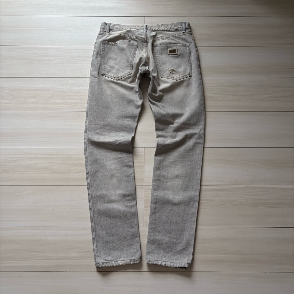 dolce&gabbana 14gold damage denim pants - ARCHIVESTOCK
