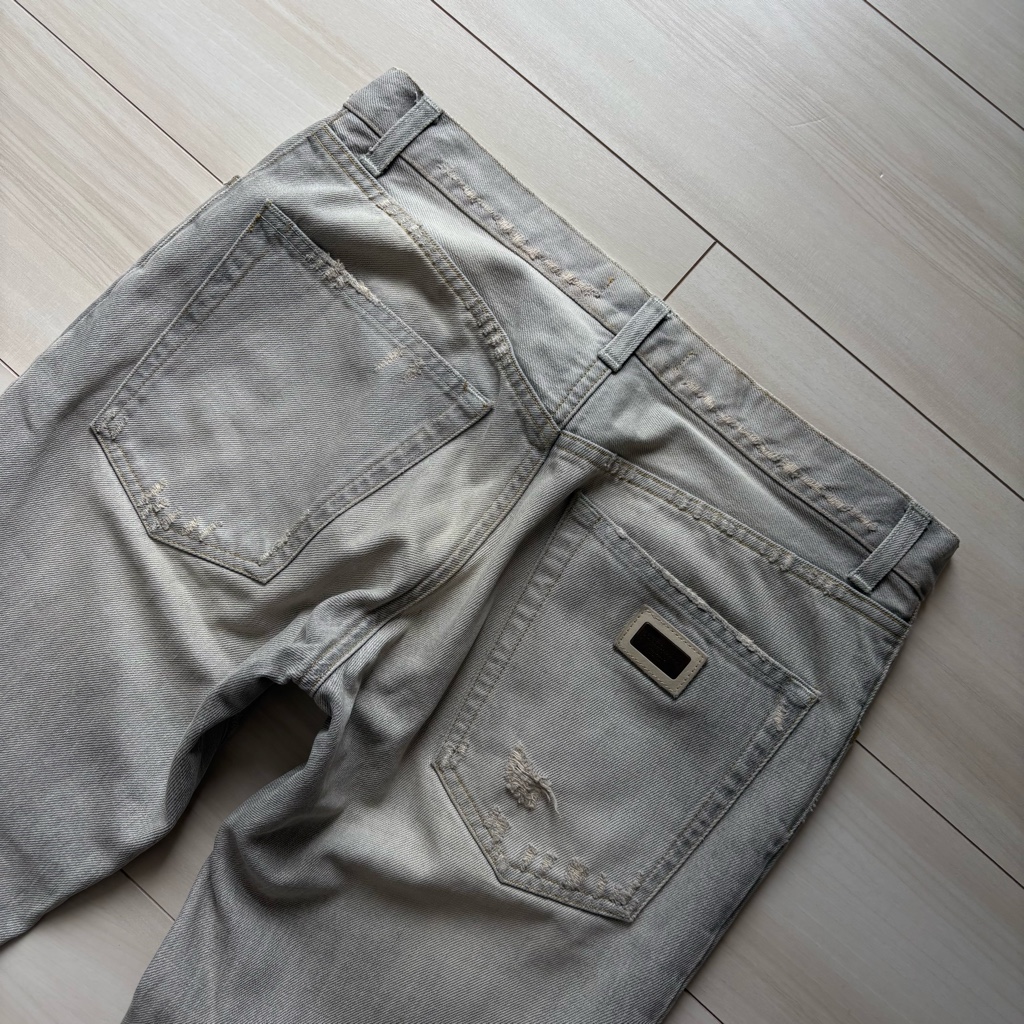 dolce&gabbana 14gold damage denim pants - ARCHIVESTOCK