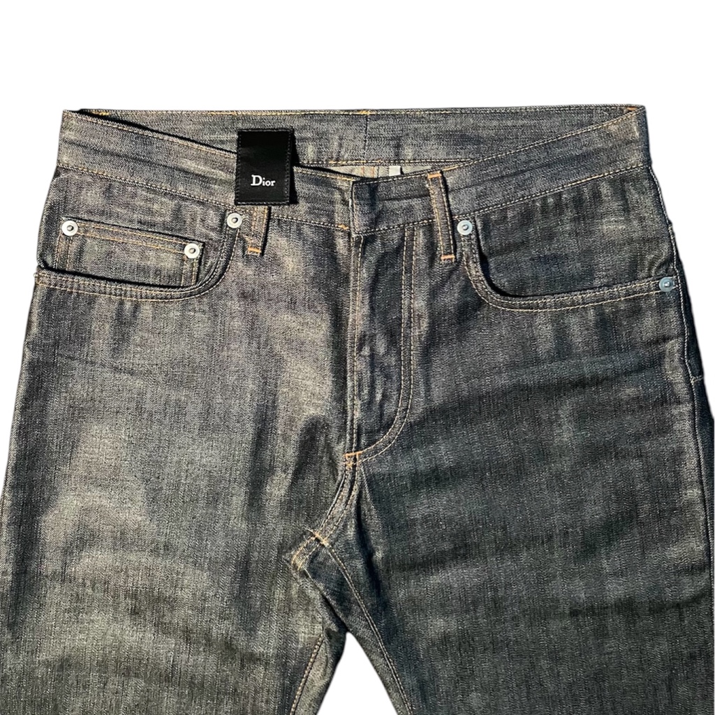 07AW エディ期 DIOR HOMME ラスターコーティング デニム - ARCHIVESTOCK