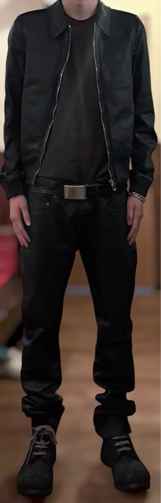 DIOR HOMME 11AW KRIS VAN ASSCHE LEATHER COATING JACKET - ARCHIVESTOCK