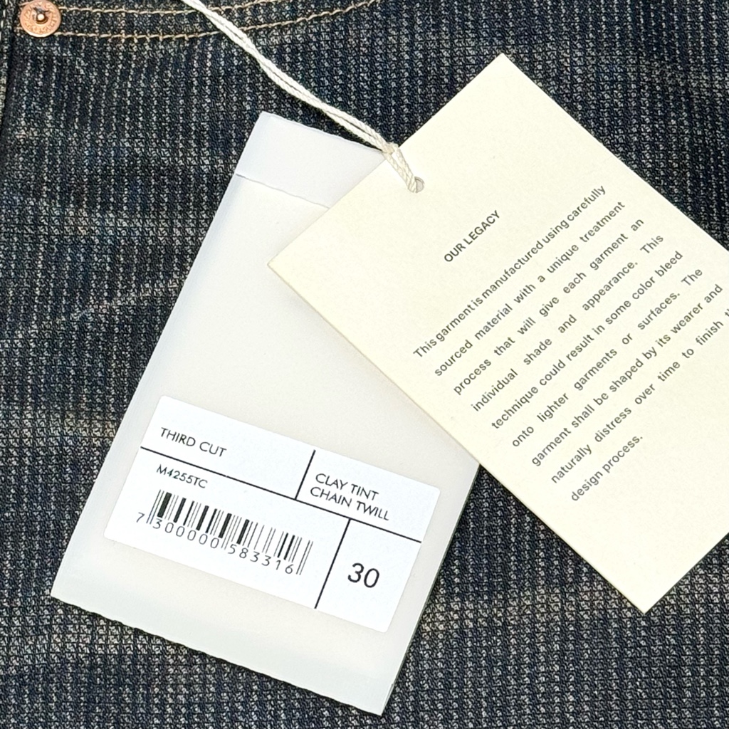 OUR LEGACY】THIRD CUT Chain Twill 30 - ARCHIVESTOCK