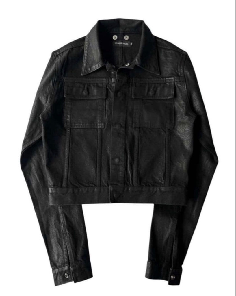 NO MASS PROD. WAXED DENIM JACKET - ARCHIVESTOCK