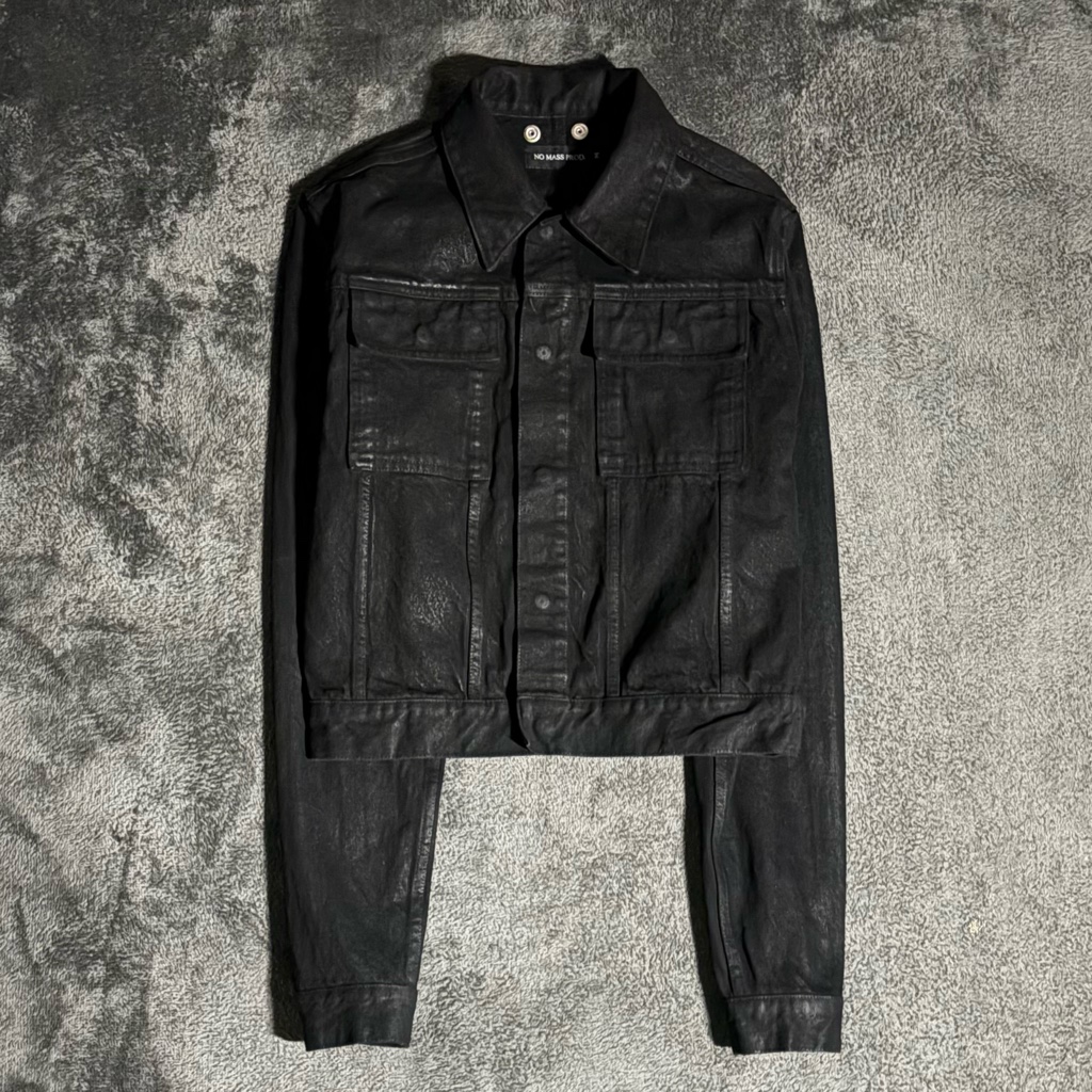 NO MASS PROD. WAXED DENIM JACKET - ARCHIVESTOCK